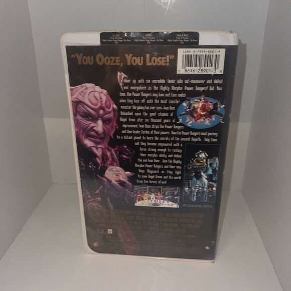 Power Rangers Mighty Morphin VHS TAPE - Picture 3 of 5